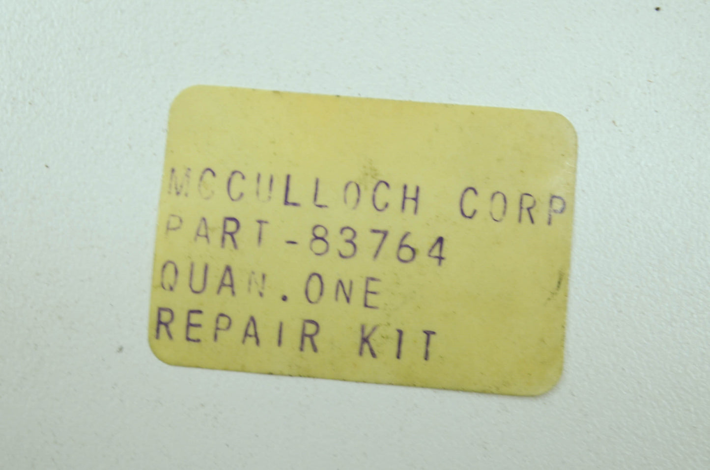 NEW Mcculloch Carb Kit NOS
