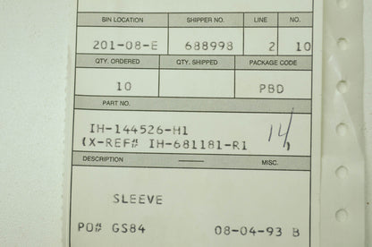 NEW Cub Cadet Fuel Line Sleeve NOS
