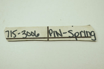 Spring Pin NOS