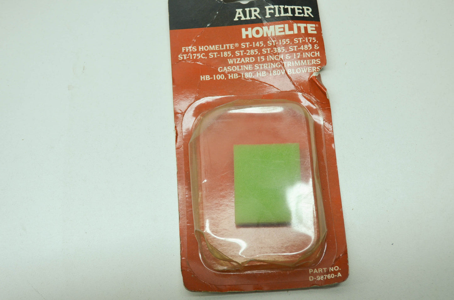 NEW Homelite Air Filter NOS