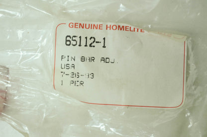 NEW Homelite Pin Bar Adjuster NOS