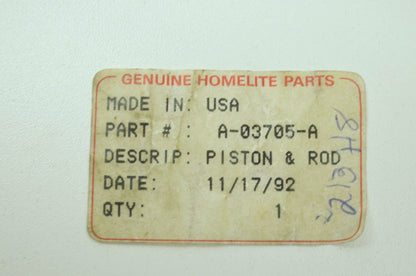 Piston & Rod Assembly NOS