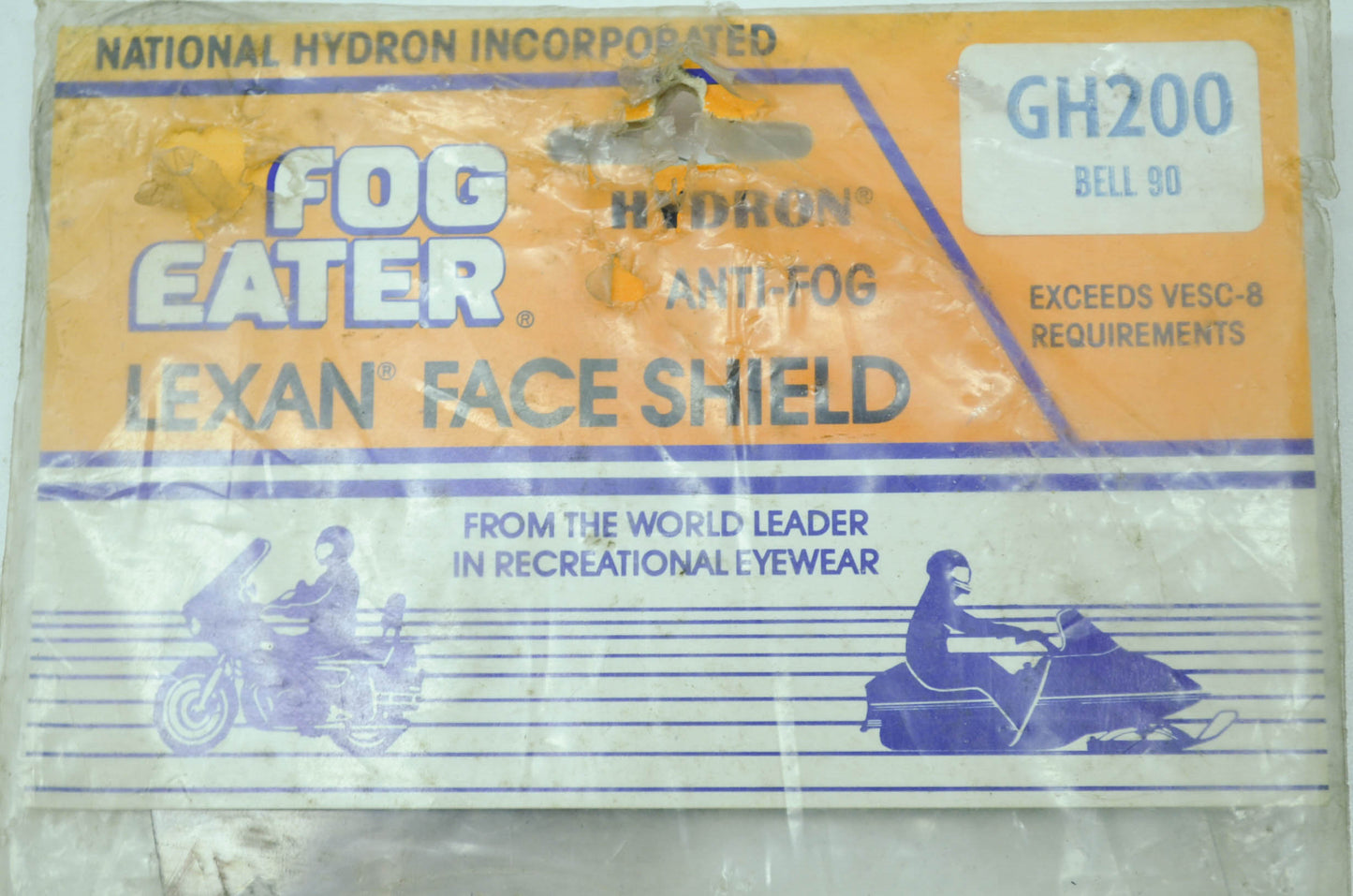 NEW Hydron Face Shield Bell 90 NOS