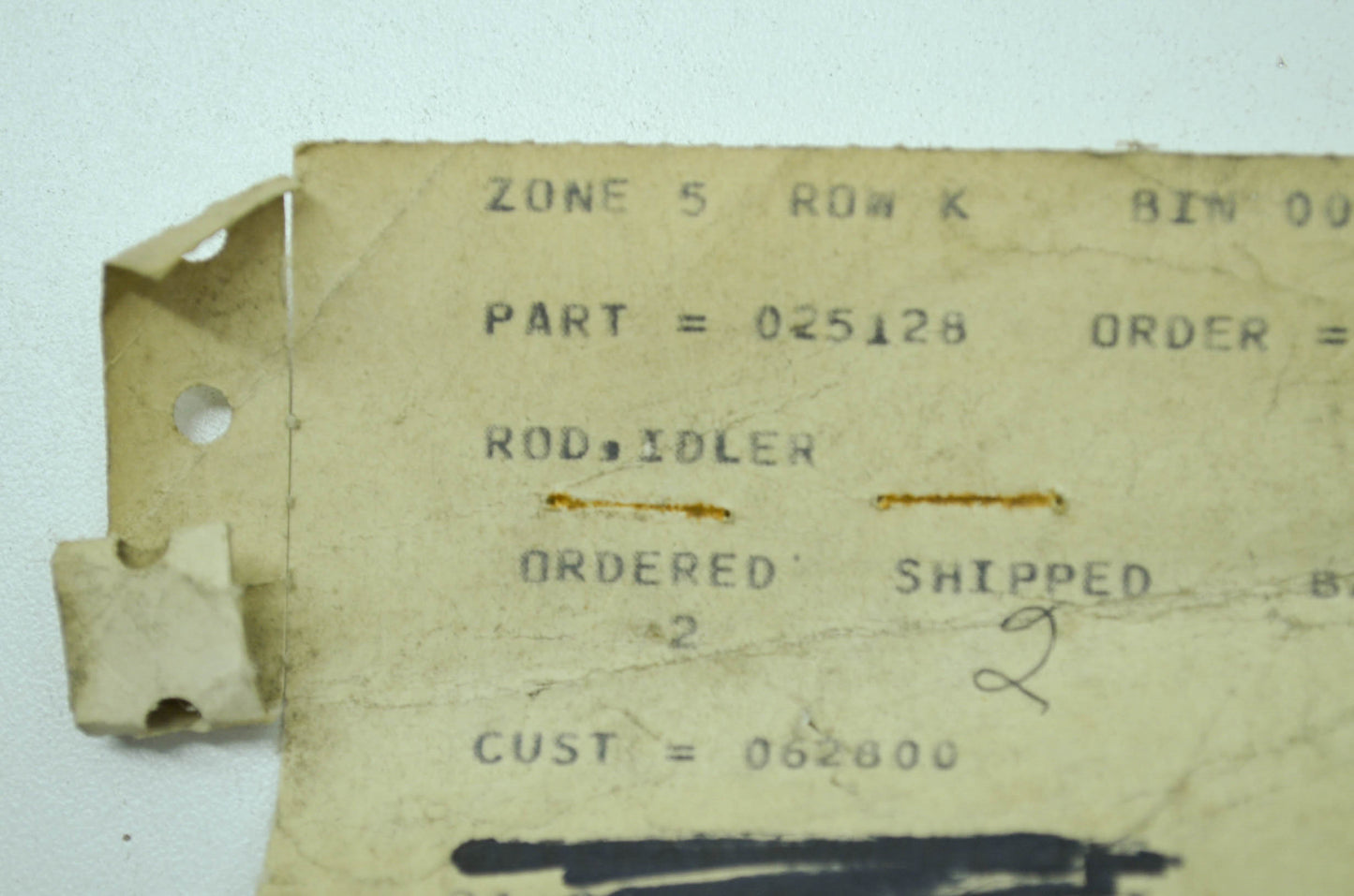 Idler Rod NOS