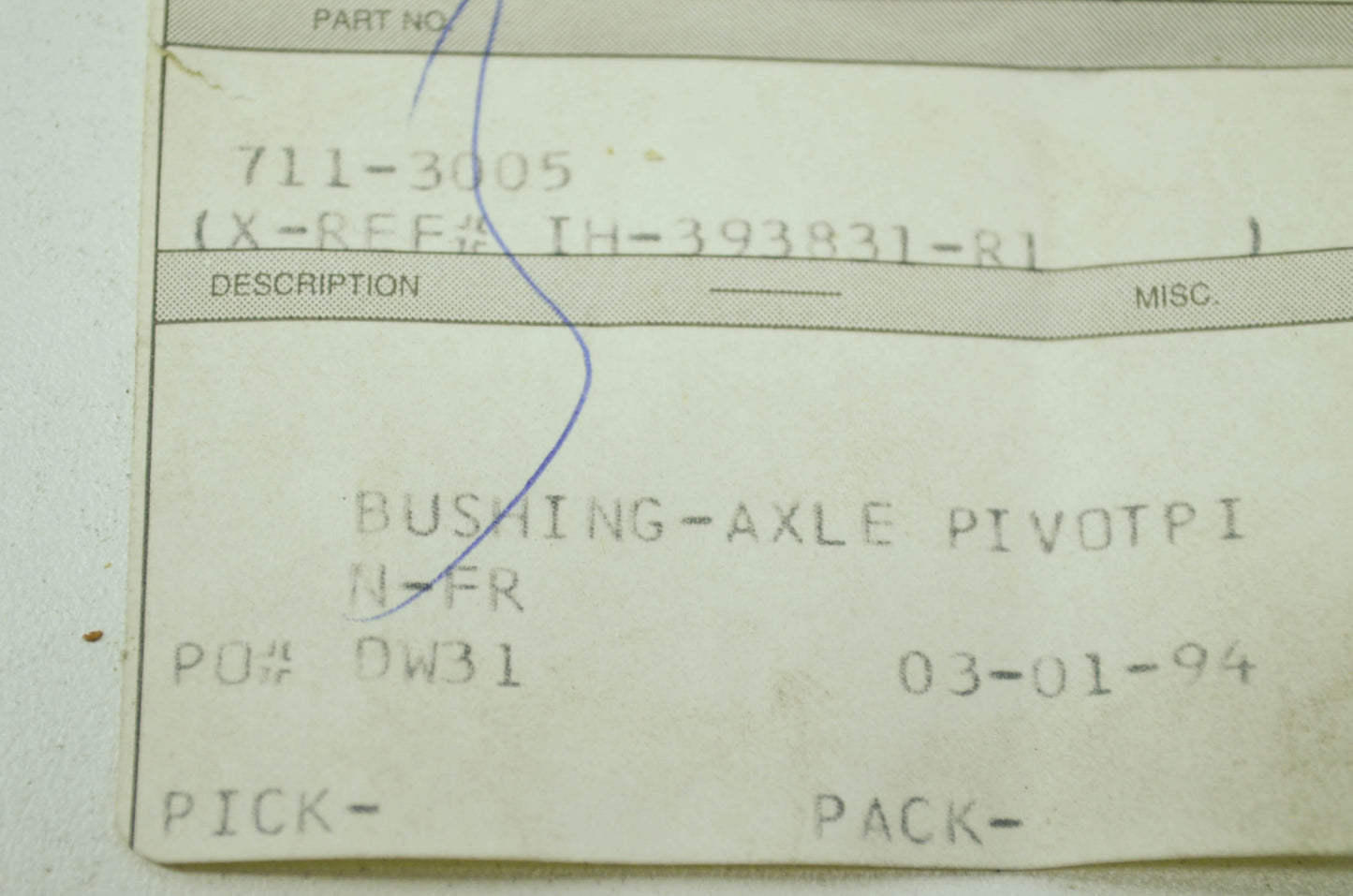 Axle Bushing NOS