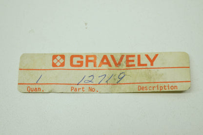 NEW Gravely Oil Pump Master Gear NOS
