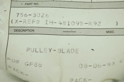 Blade Pulley NOS