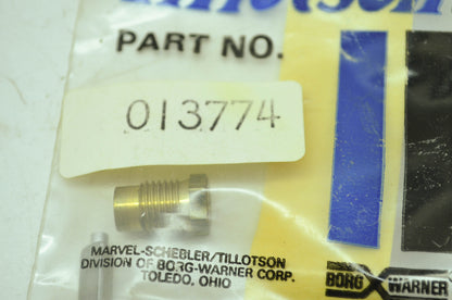 NEW Tillotson Float Valve Assembly 013774 NOS