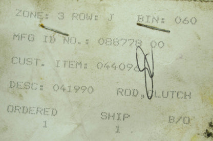 NEW Gravely Clutch Rod NOS