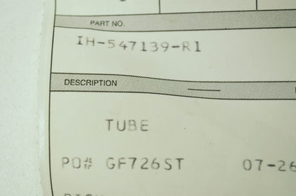 NEW Cub Cadet Upper Suction Tube NOS
