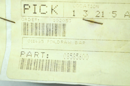 NEW Gravely Draw Bar Pin NOS 08585600