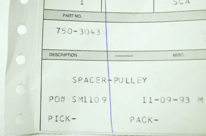 Pulley Spacer NOS