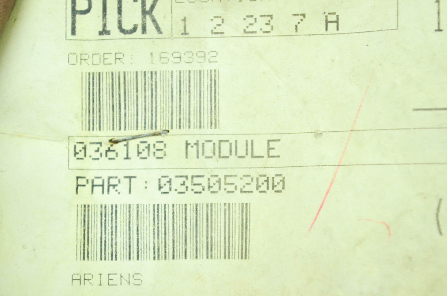 NEW Gravely Interlock Module Kit NOS 03505200