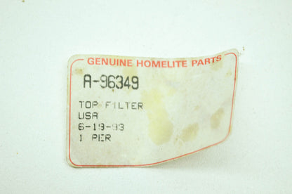 NEW Homelite Top filter NOS A96349