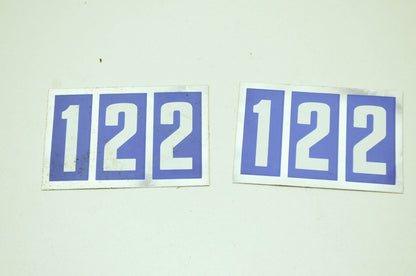 122 Decals Qty 2 NOS