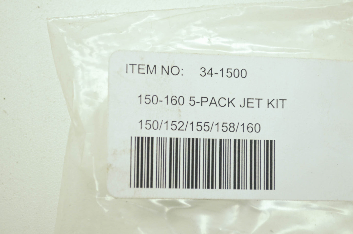 150-160 Jet Kit Qty 5 NOS