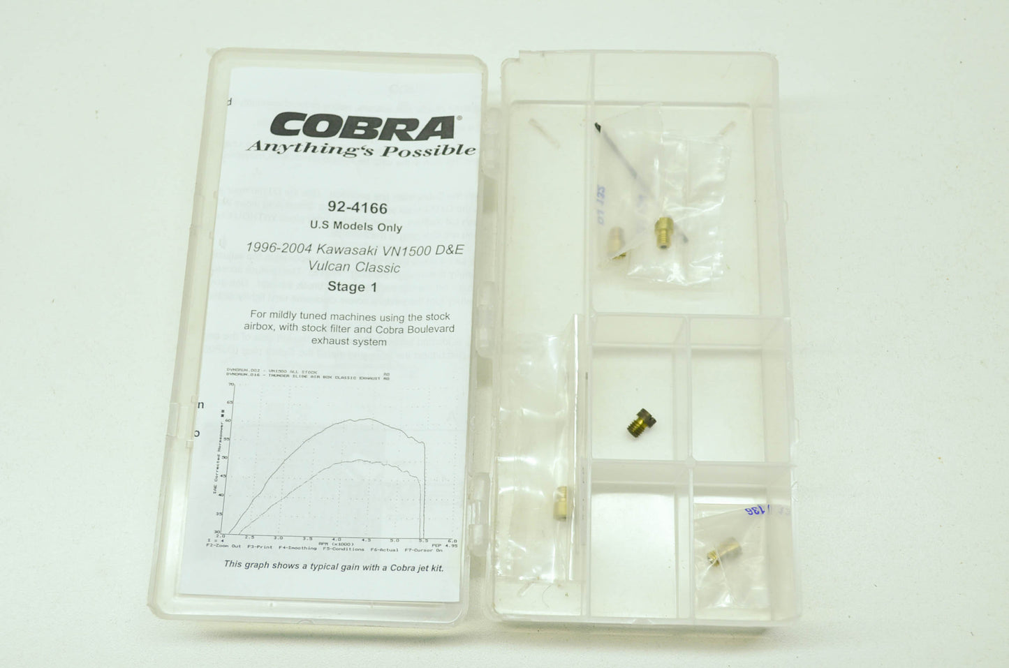 Kit Cobra Stage 1 96-05 Kawasaki Vulcan VN1500 NOS