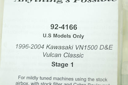 Kit Cobra Stage 1 96-05 Kawasaki Vulcan VN1500 NOS
