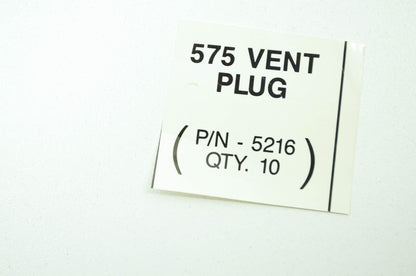 Vent Plugs Qty 2 NOS