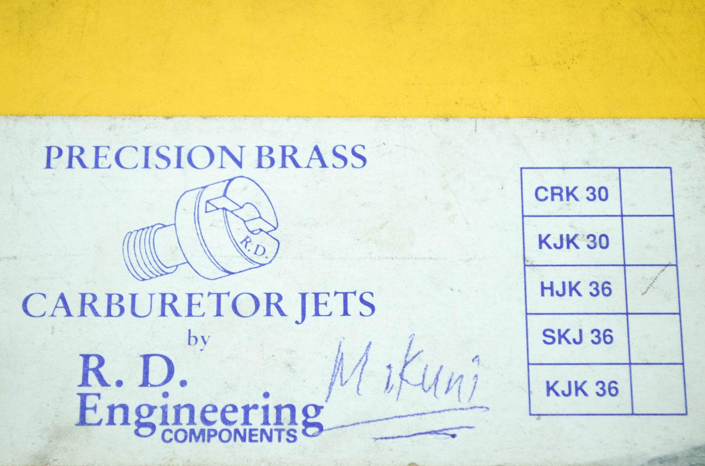 Carb Jet Kit Qty 230 NOS