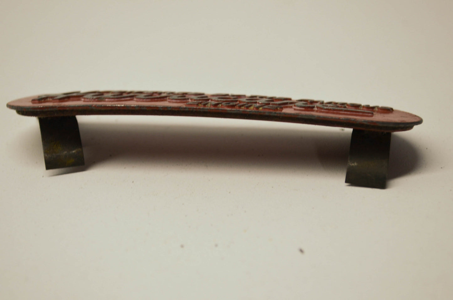 Hurricane Engine Emblem Red NOS