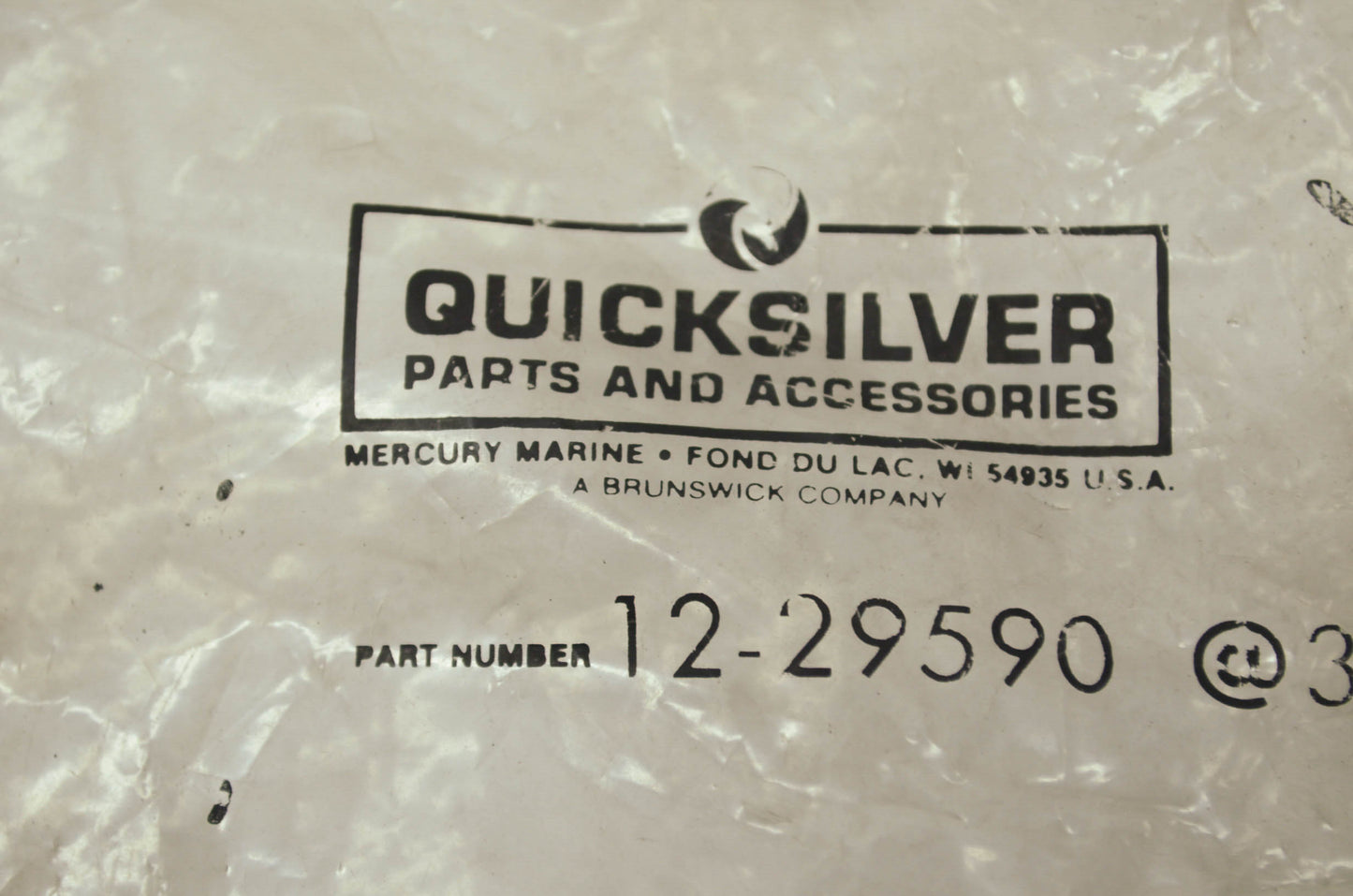 Marine Outboard Cupped Washer NOS