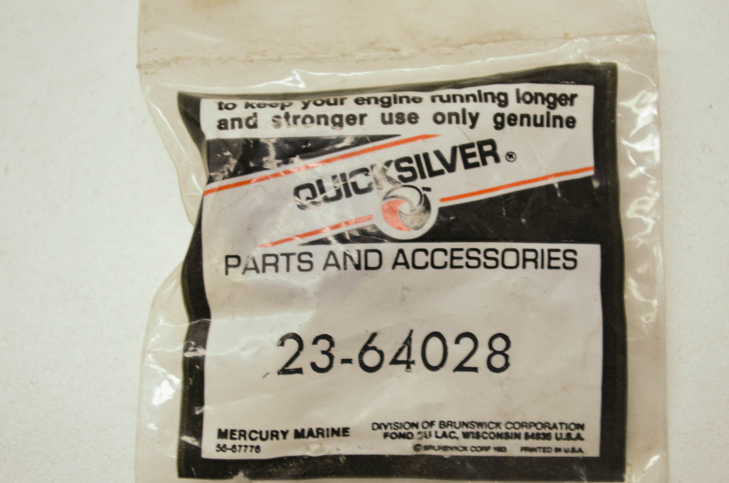NEW OEM Mercury Marine Outboard Bushing NOS