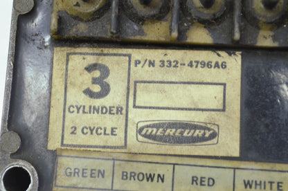 OEM Used Mercury Marine Outboard Switch Box