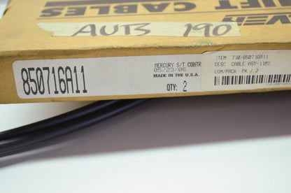 NEW OEM Mercury Marine Outboard Throttle Cable 11' NOS