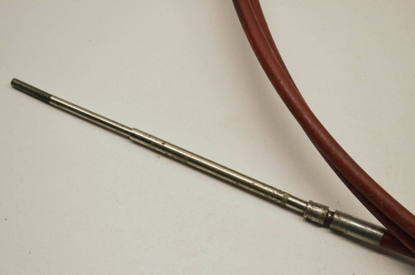 Used Teleflex Engine Remote Control Cable Red Jacket 32377-003-0180