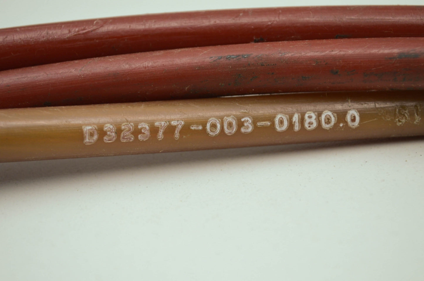 Used Teleflex Engine Remote Control Cable Red Jacket 32377-003-0180
