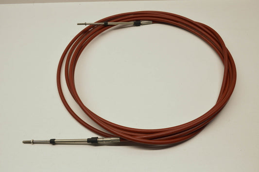 NEW Teleflex Engine Remote Control Cable 19' Red Jacket NOS 323770319