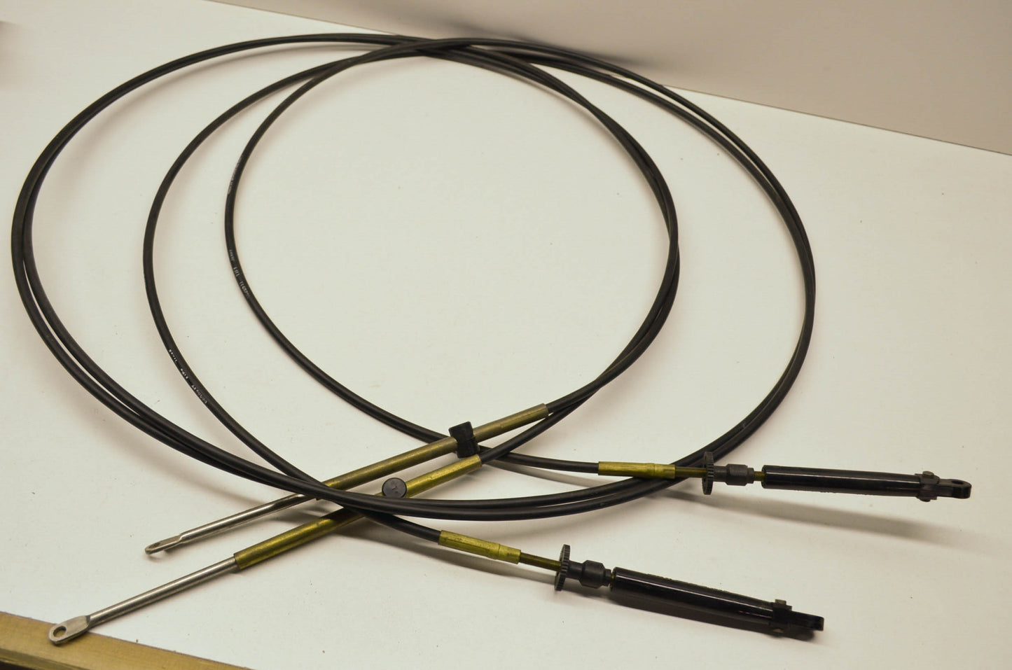 Engine Remote Control Cable 11' 2 Cables NOS