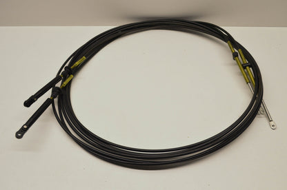 Engine Remote Control Cable 18' 2 Cables Qty 2 NOS