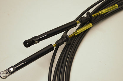 Engine Remote Control Cable 18' 2 Cables Qty 2 NOS