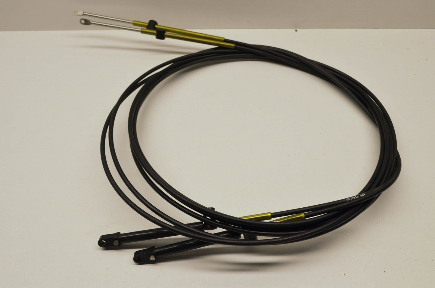 Engine Remote Control Cable 15' 2 Cables NOS