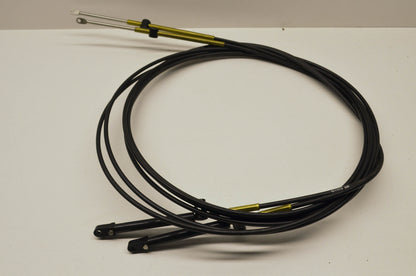 Engine Remote Control Cable 15' 2 Cables NOS