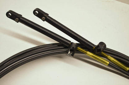 Engine Remote Control Cable 15' 2 Cables NOS