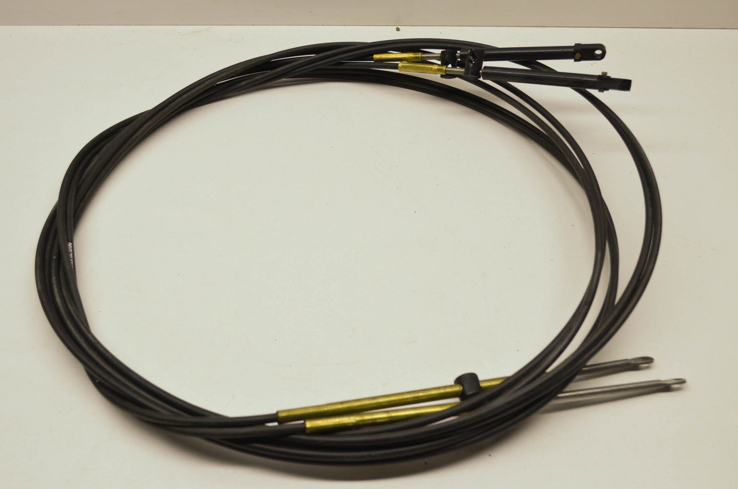 Engine Remote Control Cable 17' 2 Cables Qty 2 NOS