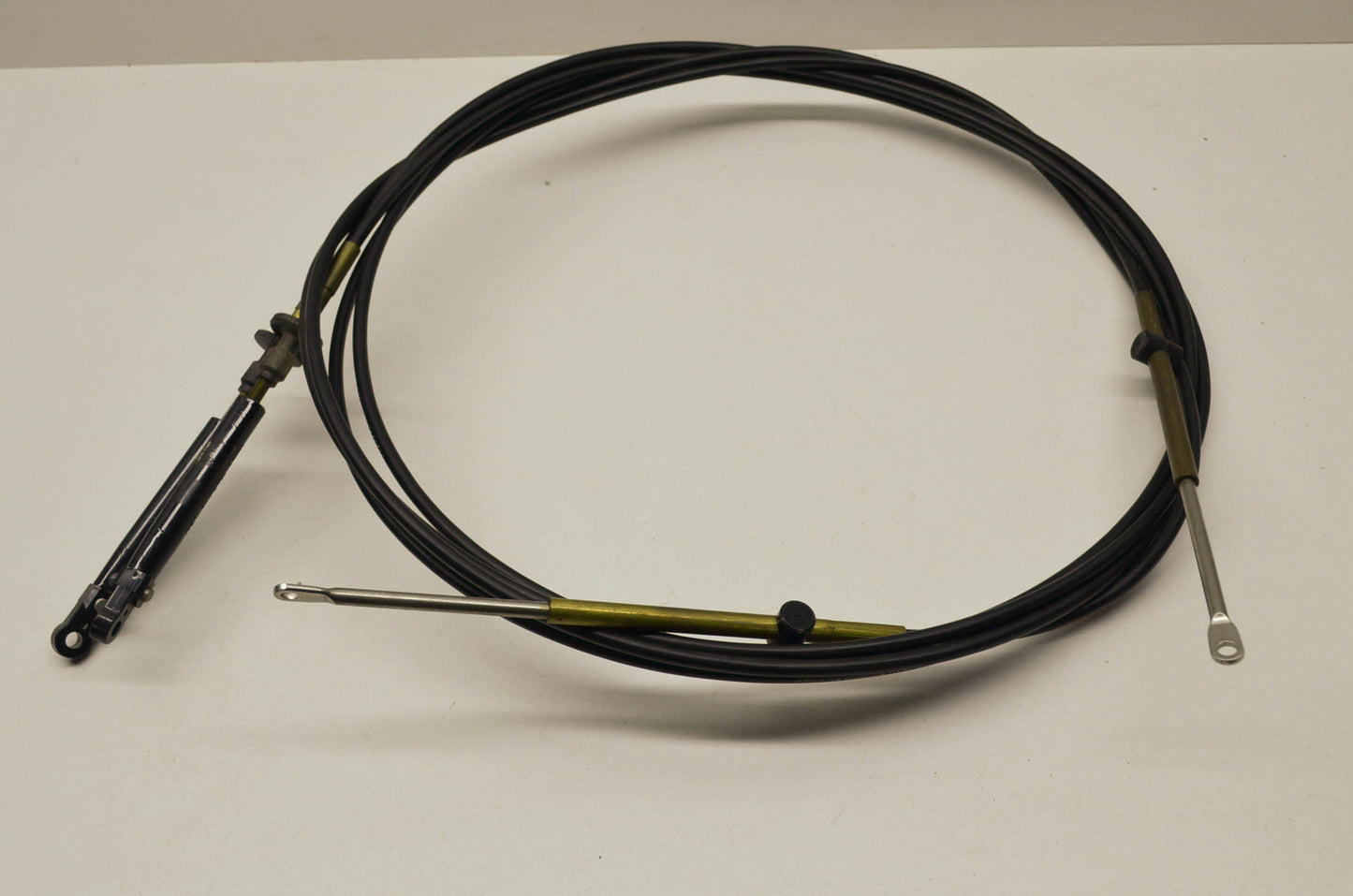 Engine Remote Control Cable 12' 2 Cables Qty 2 NOS