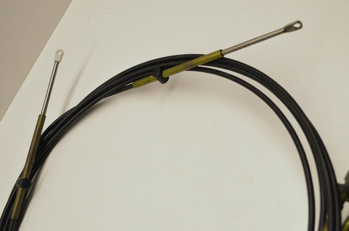Engine Remote Control Cable 12' 2 Cables Qty 2 NOS
