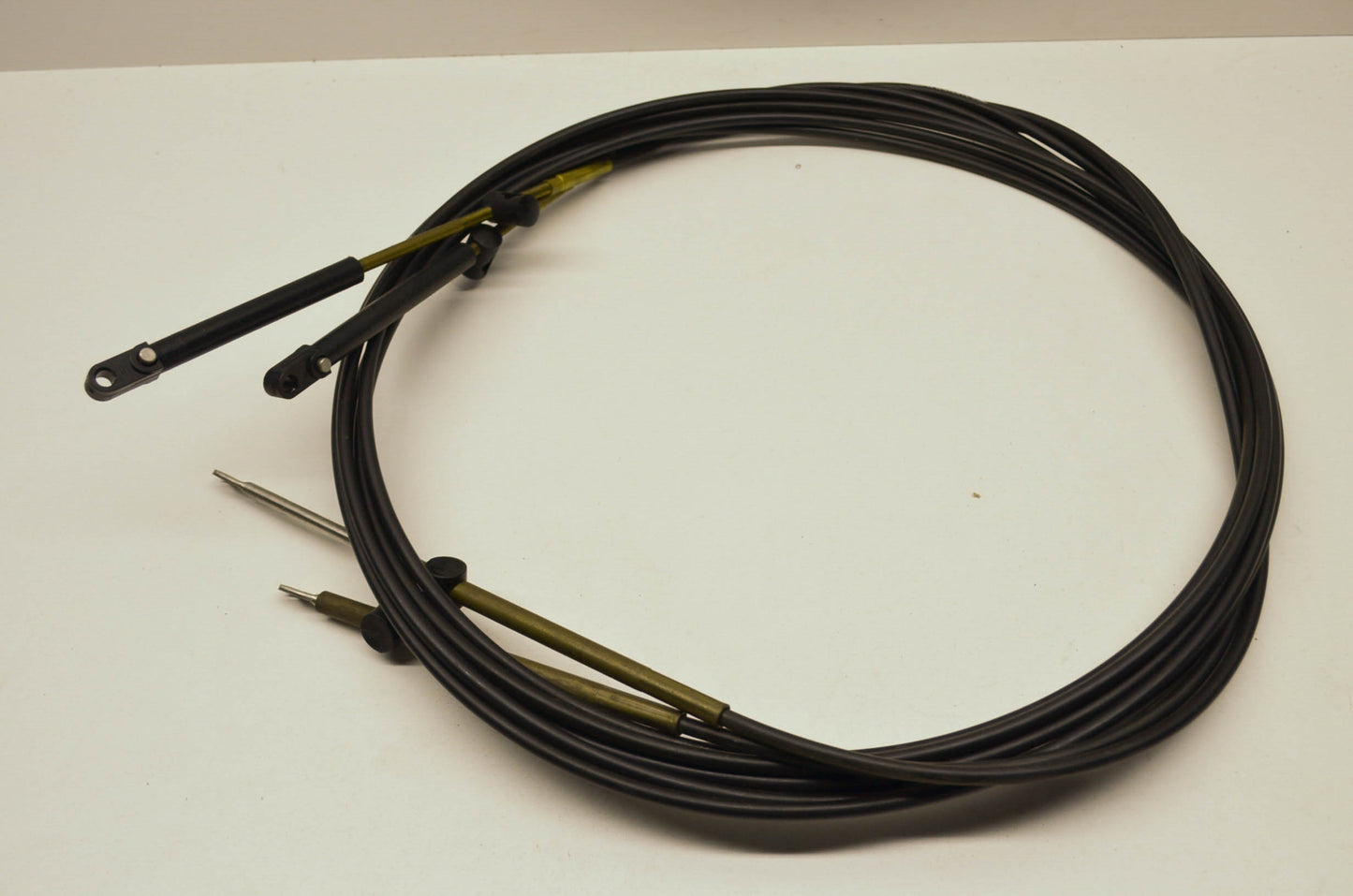 Engine Remote Control Cable 16' 2 Cables Qty 2 NOS