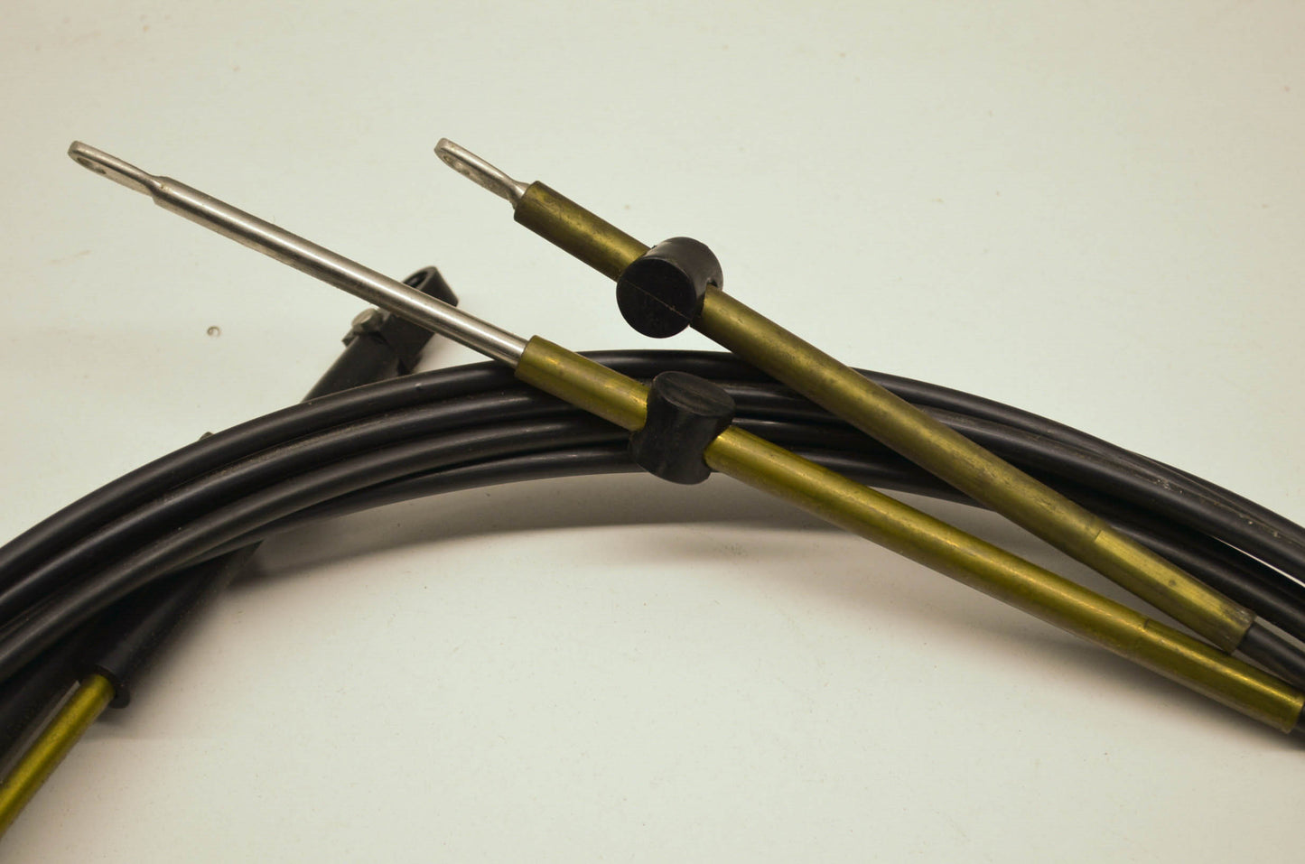 Engine Remote Control Cable 16' 2 Cables Qty 2 NOS