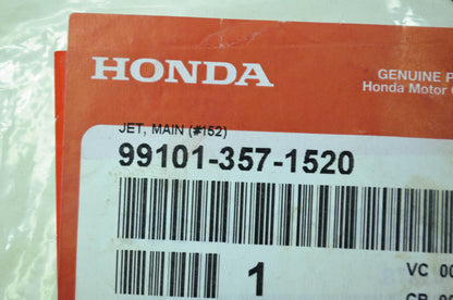 OEM Honda 99101-357-1520 Main Jet #152 NOS