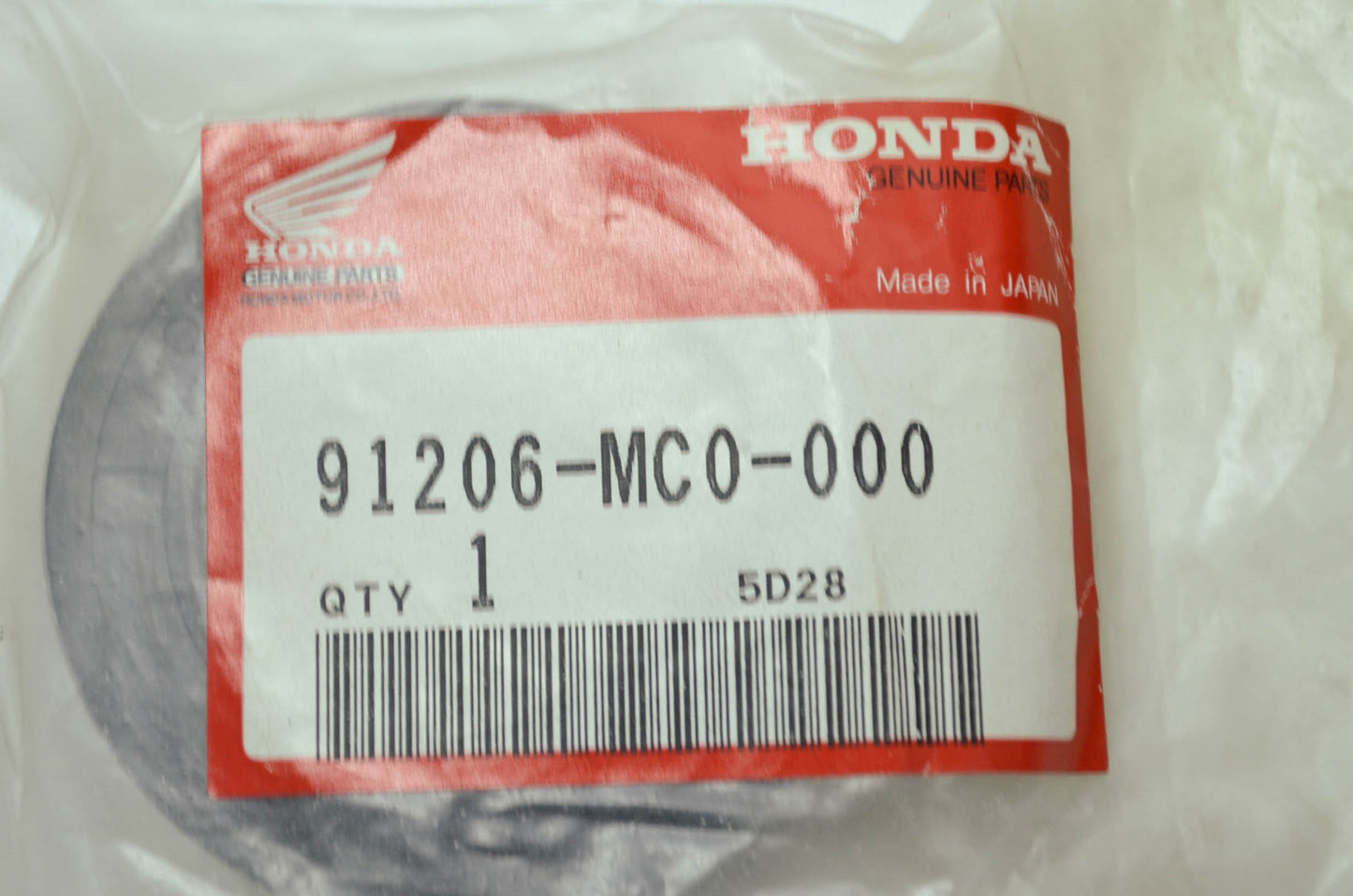 OEM Honda 91206-MC0-000 Oil Seal 34X63X12 NOS