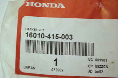 OEM Honda 16010-415-003 Gasket Set NOS