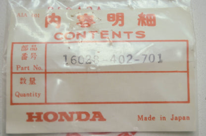 New OEM Honda 16028-402-701 Screw Set B NOS