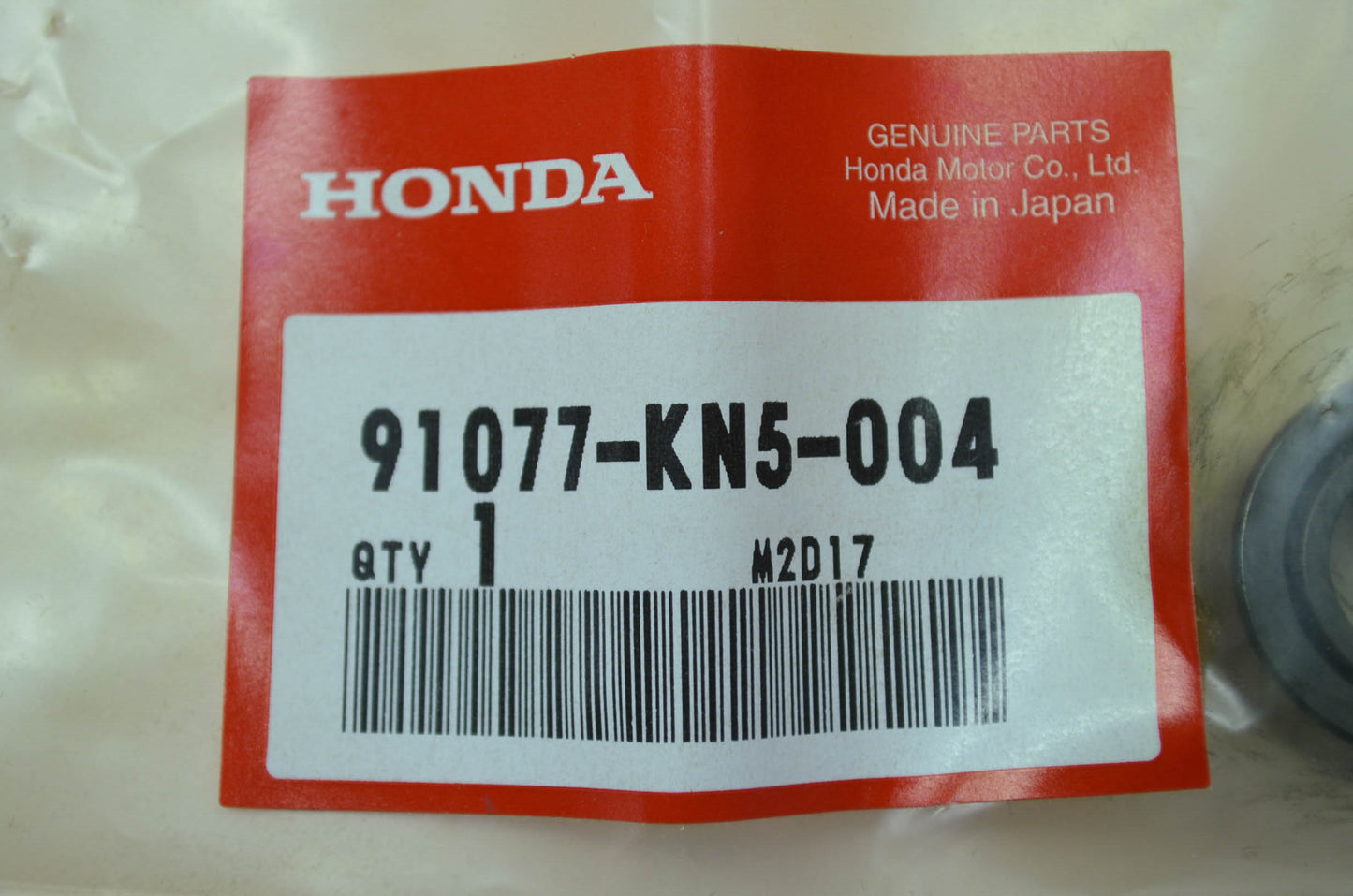 OEM Honda 91077-KN5-004 Bearing 14mm NOS