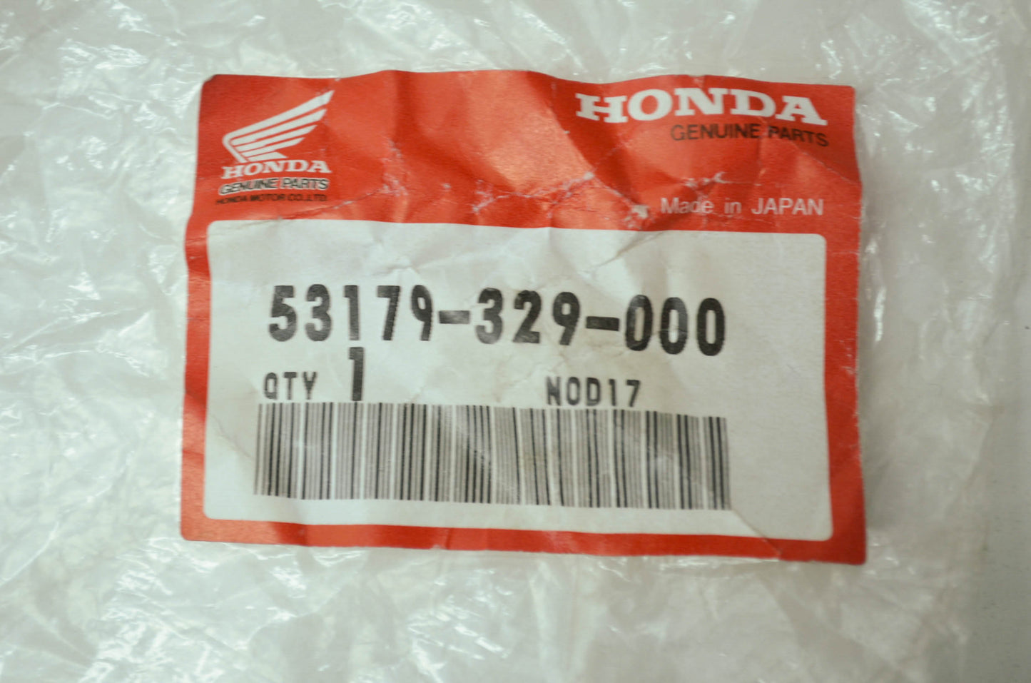OEM Honda 53179-329-000 Left Cover NOS