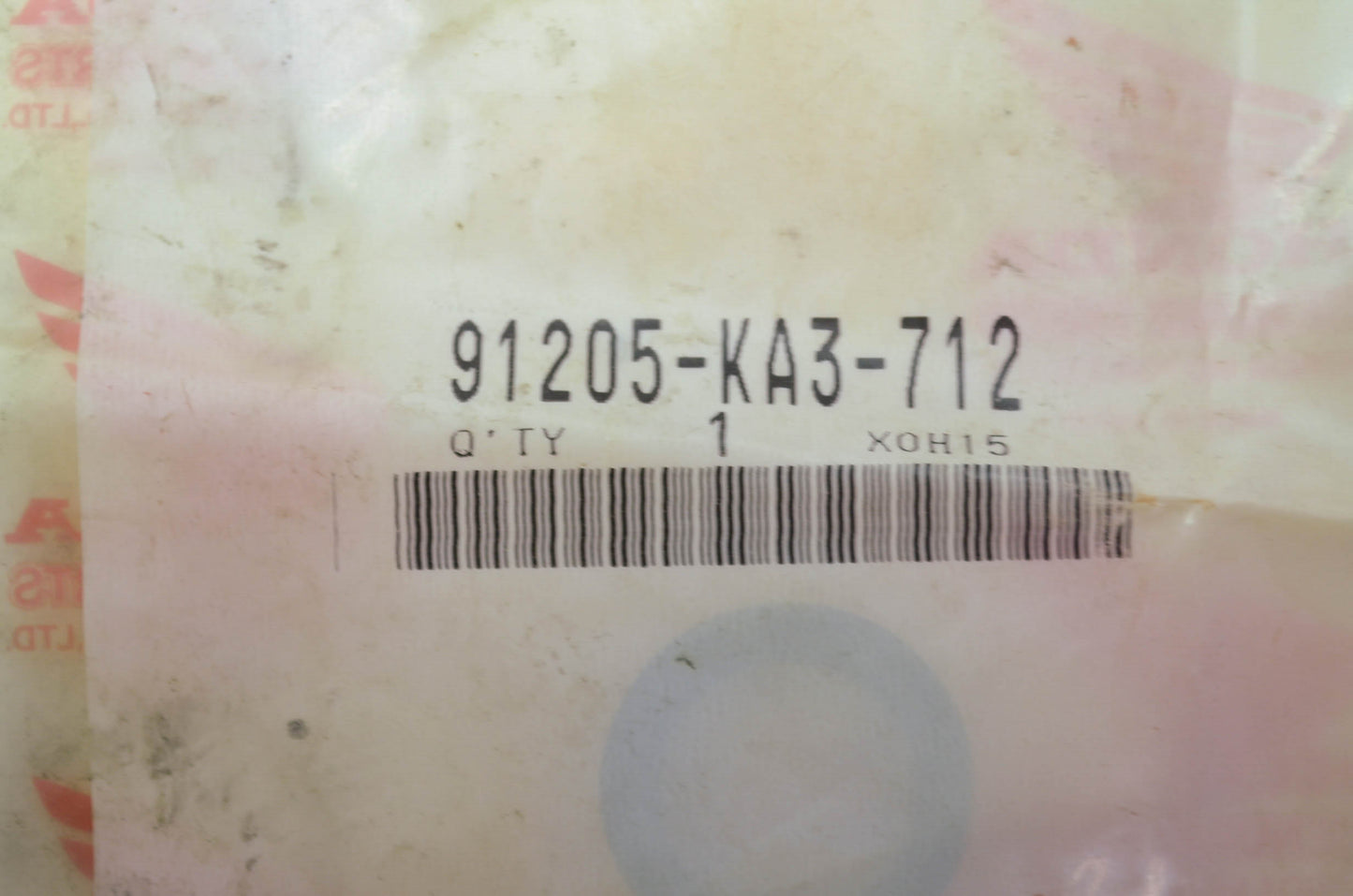 OEM Honda 91205-KA3-712 Oil Seal 16.5X25X5 NOS